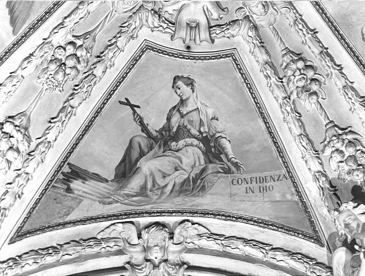 81-Vincenzo Angelo Orelli-Allegoria della confidenza in Dio- Alzano Lombardo, Bergamo  